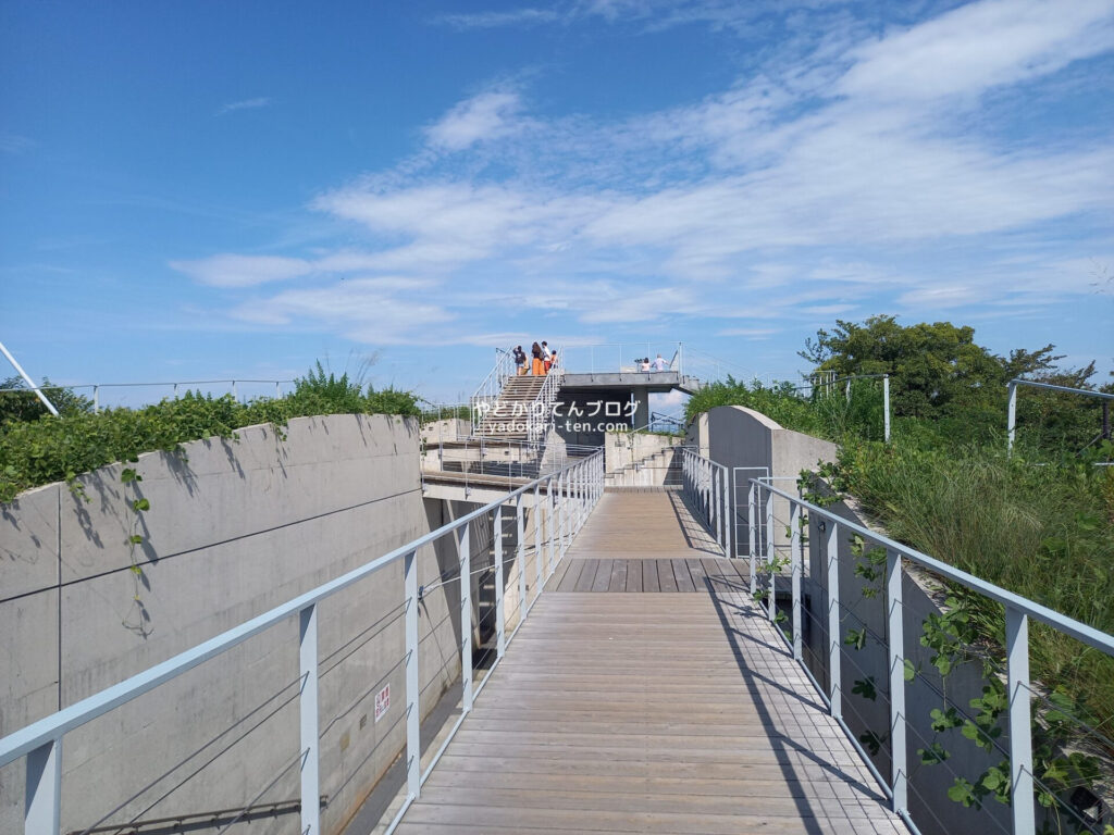 亀老山展望台からの景色