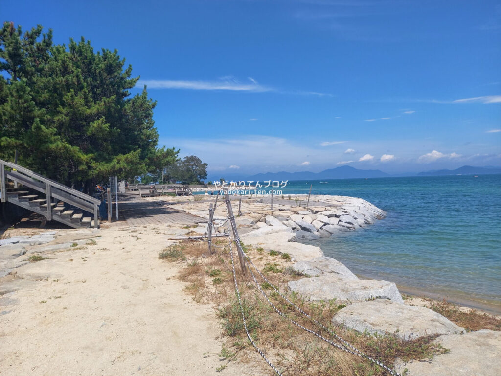 星の浦海浜公園の海