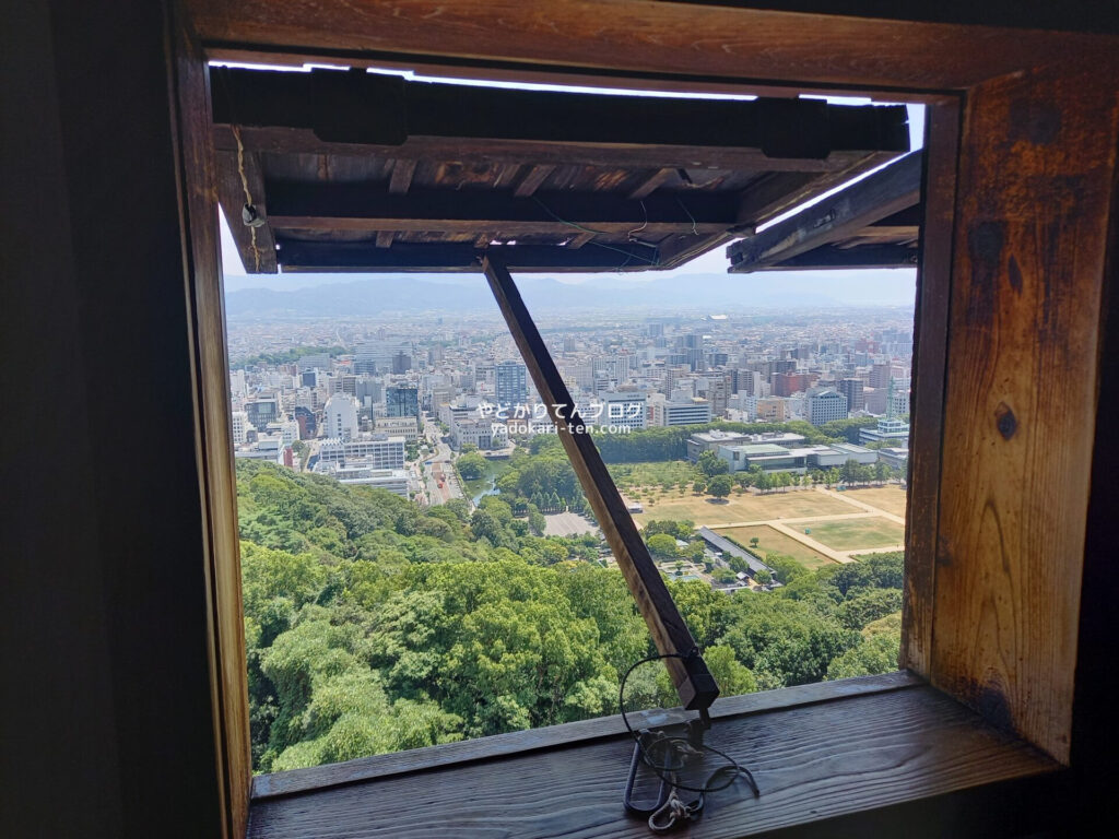 松山城からの景色