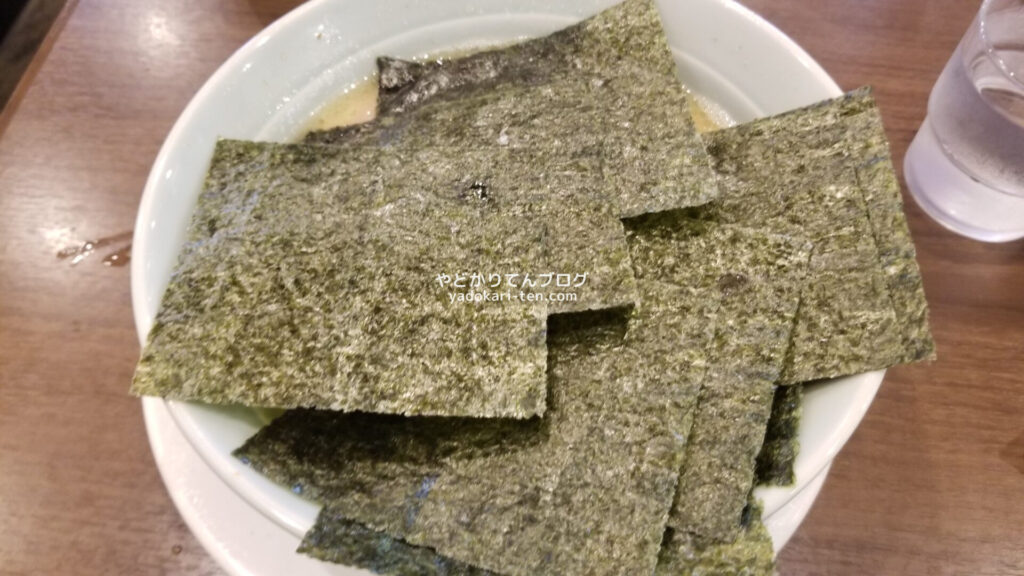 仙台っ子ラーメン六丁の目店の海苔ラーメン