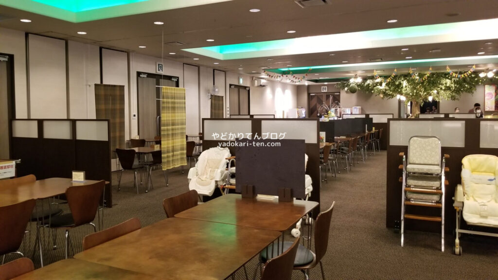 華乃湯バイキングの会場