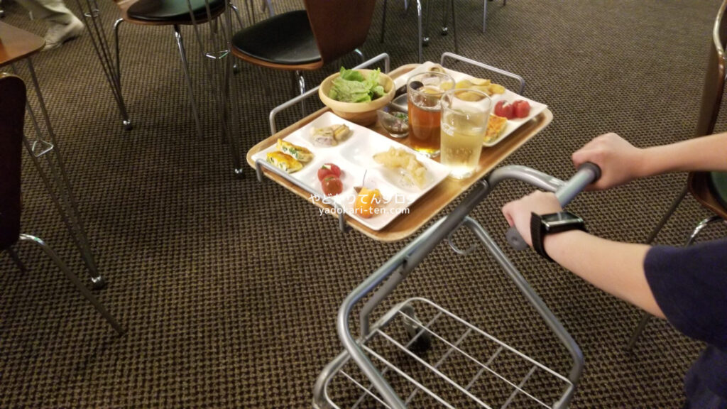 華乃湯バイキングのカート