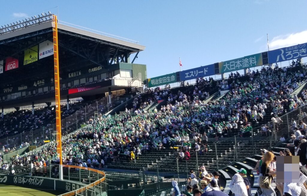 甲子園での沖縄尚学の応援