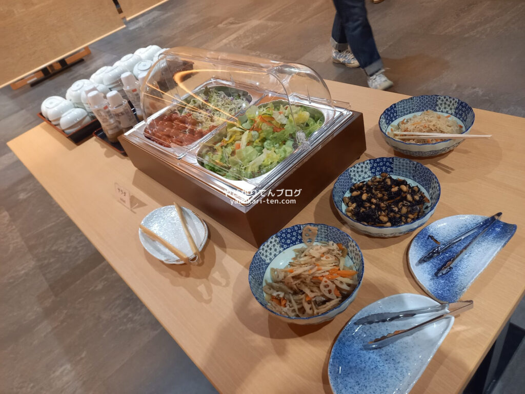 ホテル杉長の無料朝食