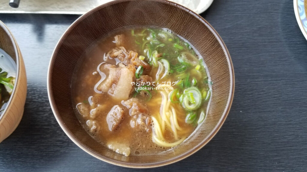 徳島グランヴィリオホテル朝食バイキングのラーメン