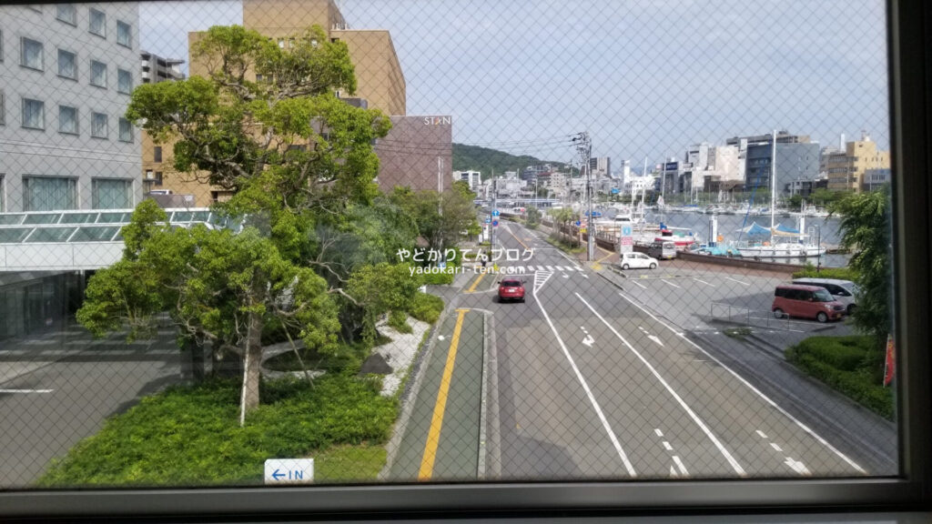 徳島グランヴィリオホテルの朝食バイキング会場までの道