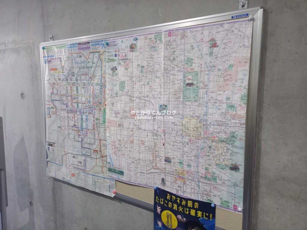 レストイン京都の周辺地図