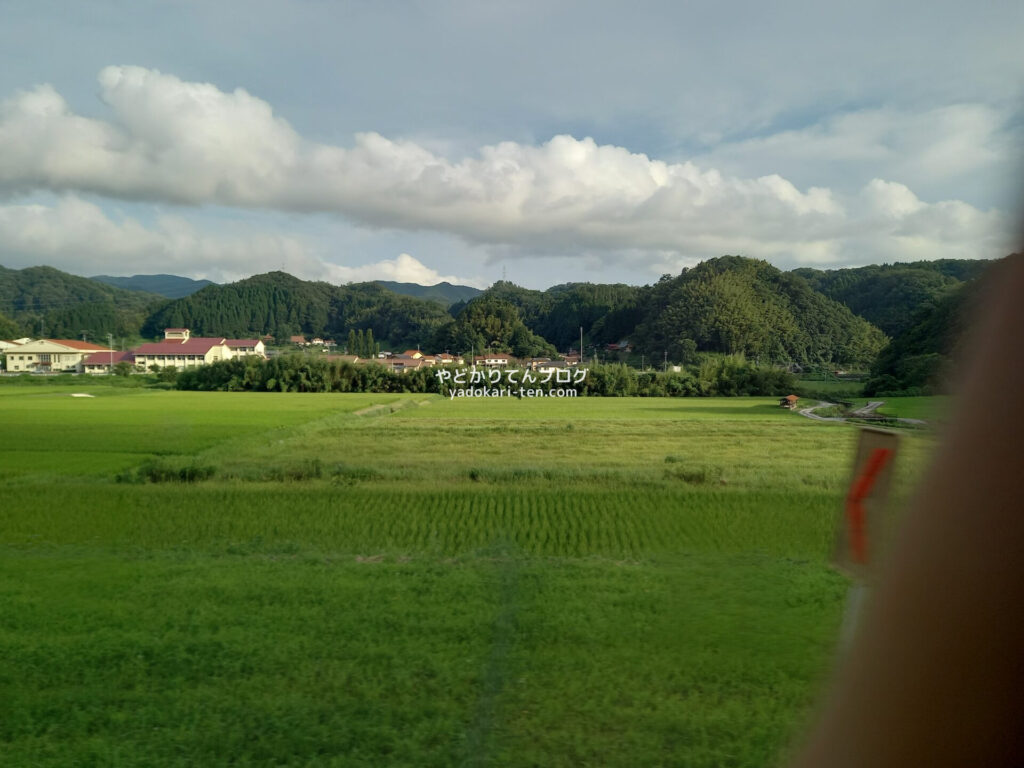 奥出雲多根自然博物館周辺の田んぼ