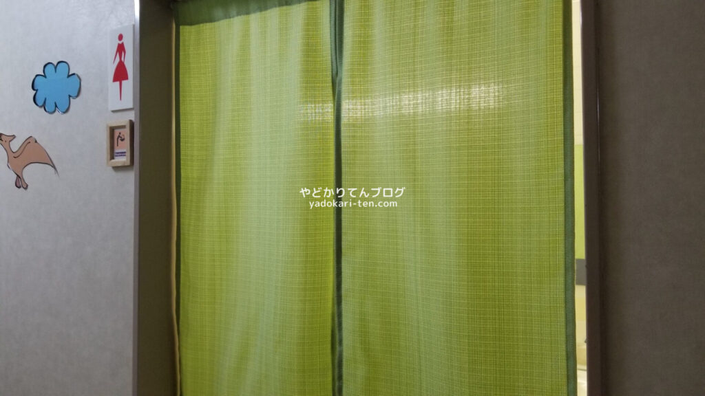 奥出雲多根自然博物館の共用洗面所