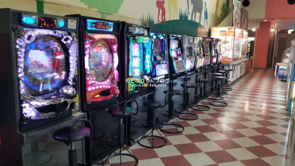 湯本観光ホテル西京のゲームコーナー