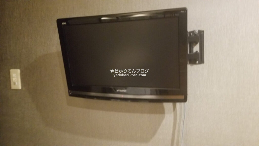 矢掛屋客室のテレビ