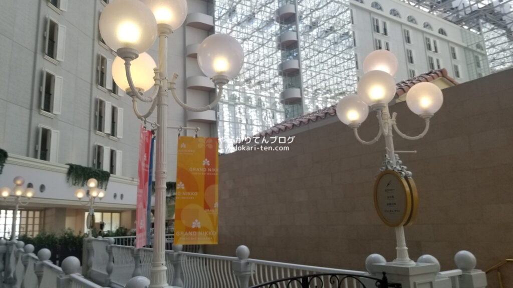 グランドニッコー東京ベイ舞浜のロビー周辺