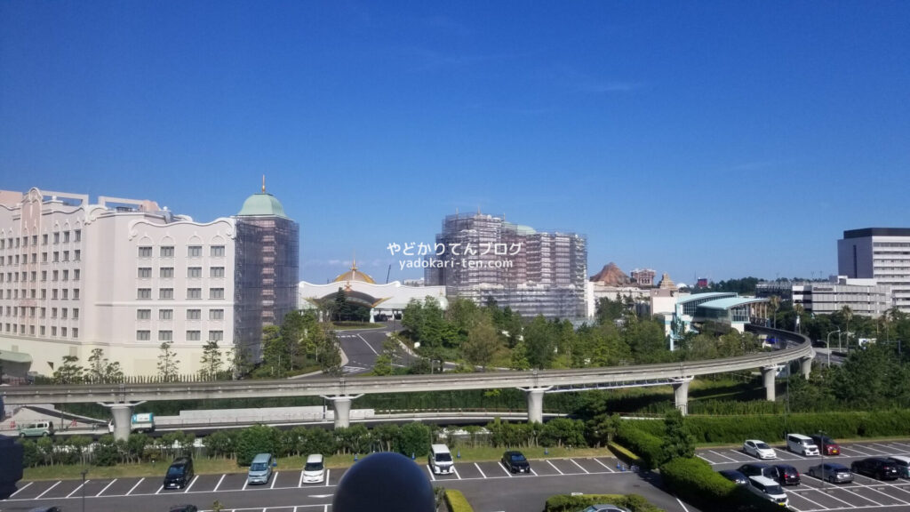 グランドニッコー東京ベイ舞浜客室からの景色