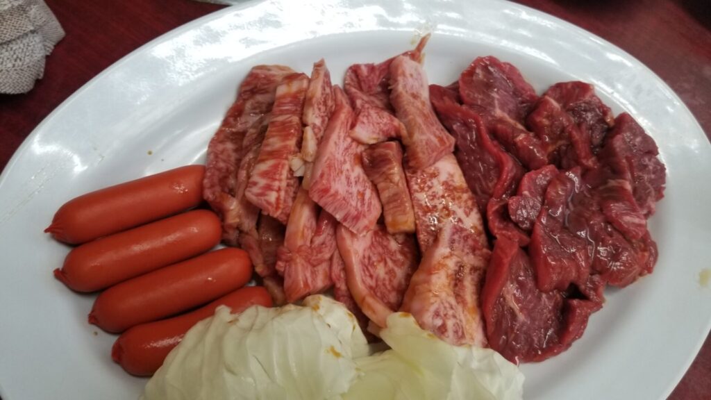 村さきで食べた焼肉