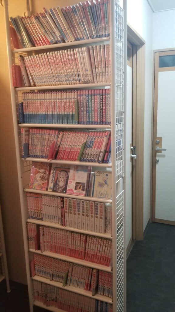 ホテルエスタシオン彦根のマンガコーナー