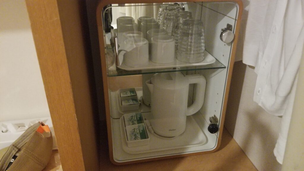 ホテルエスタシオン彦根の客室バーコーナー