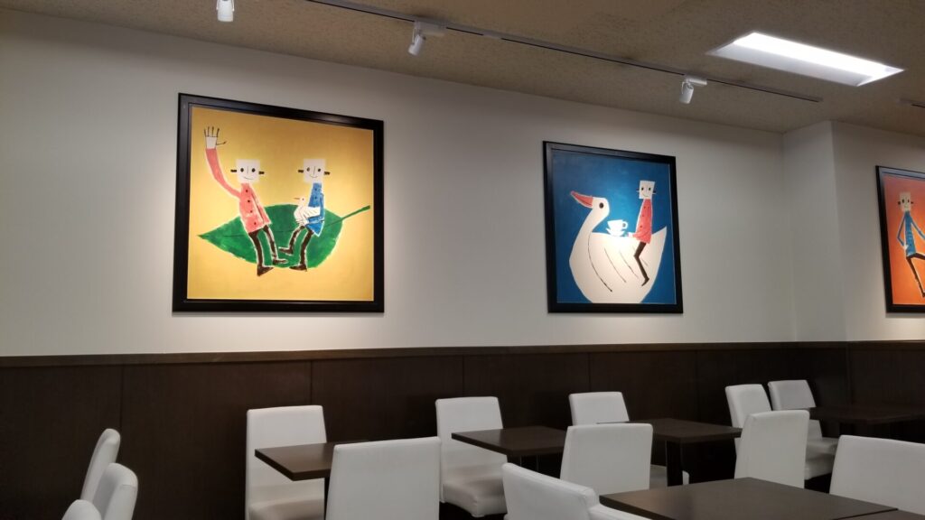 ホテルマイステイズ京都四条近くのホリーズカフェの様子