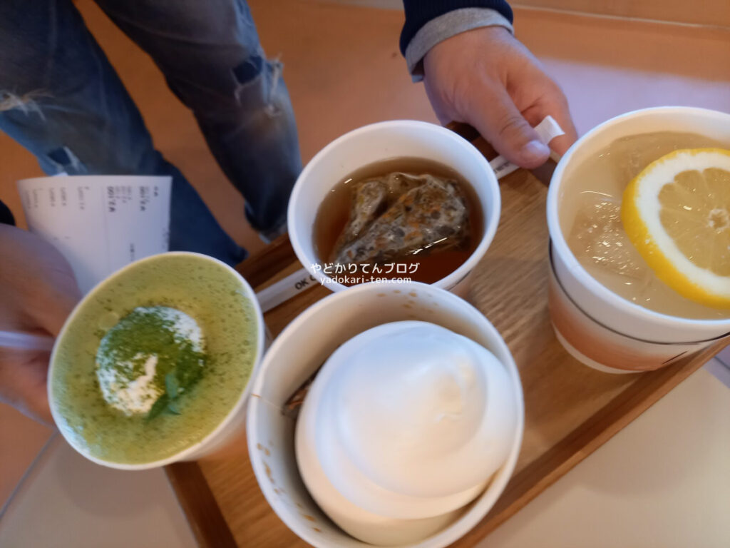多気ヴィソンにある糀茶寮で注文した商品