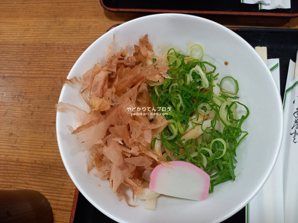 夜の伊賀ドライブインで食べた伊勢うどん
