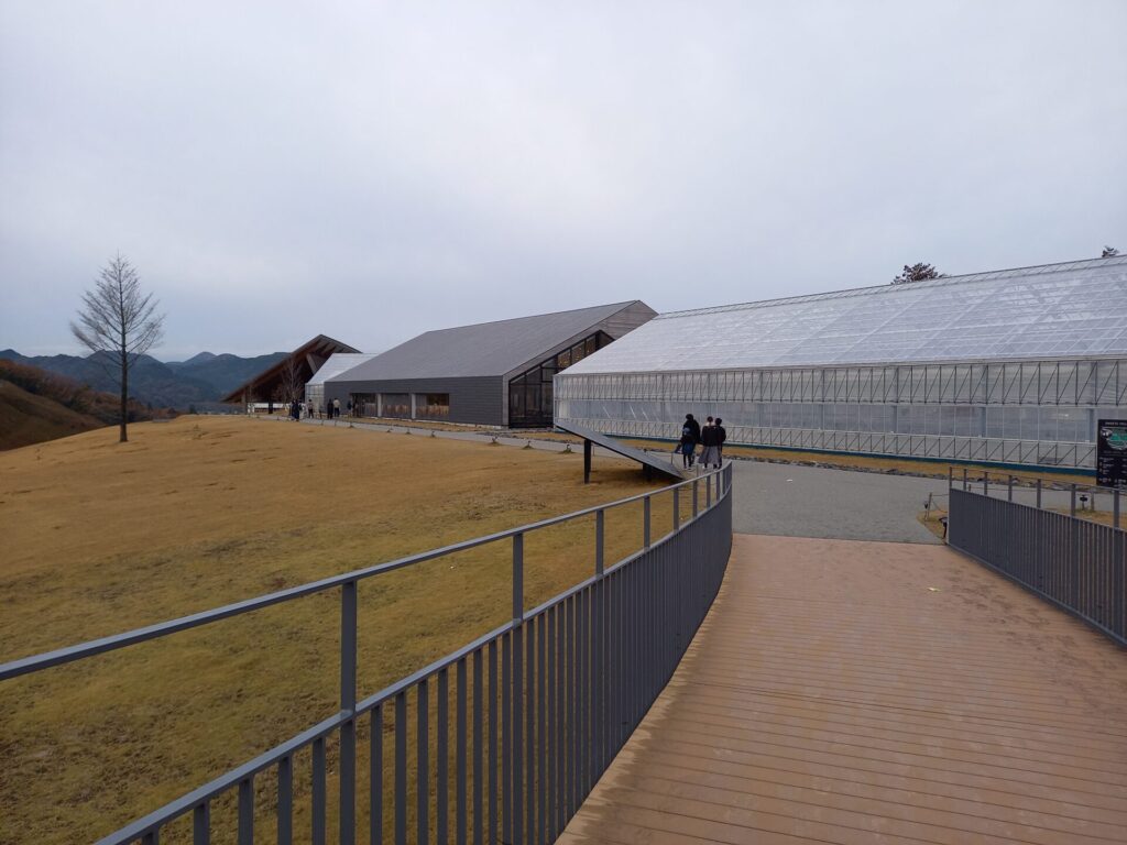 旅籠ヴィソンの朝食会場への道