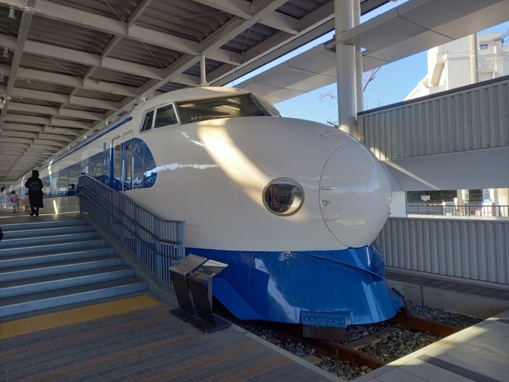 京都鉄道博物館の旧型新幹線