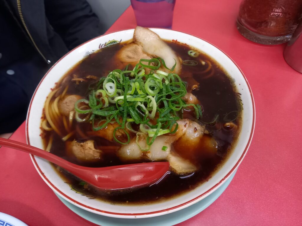 新福菜館本店のラーメン