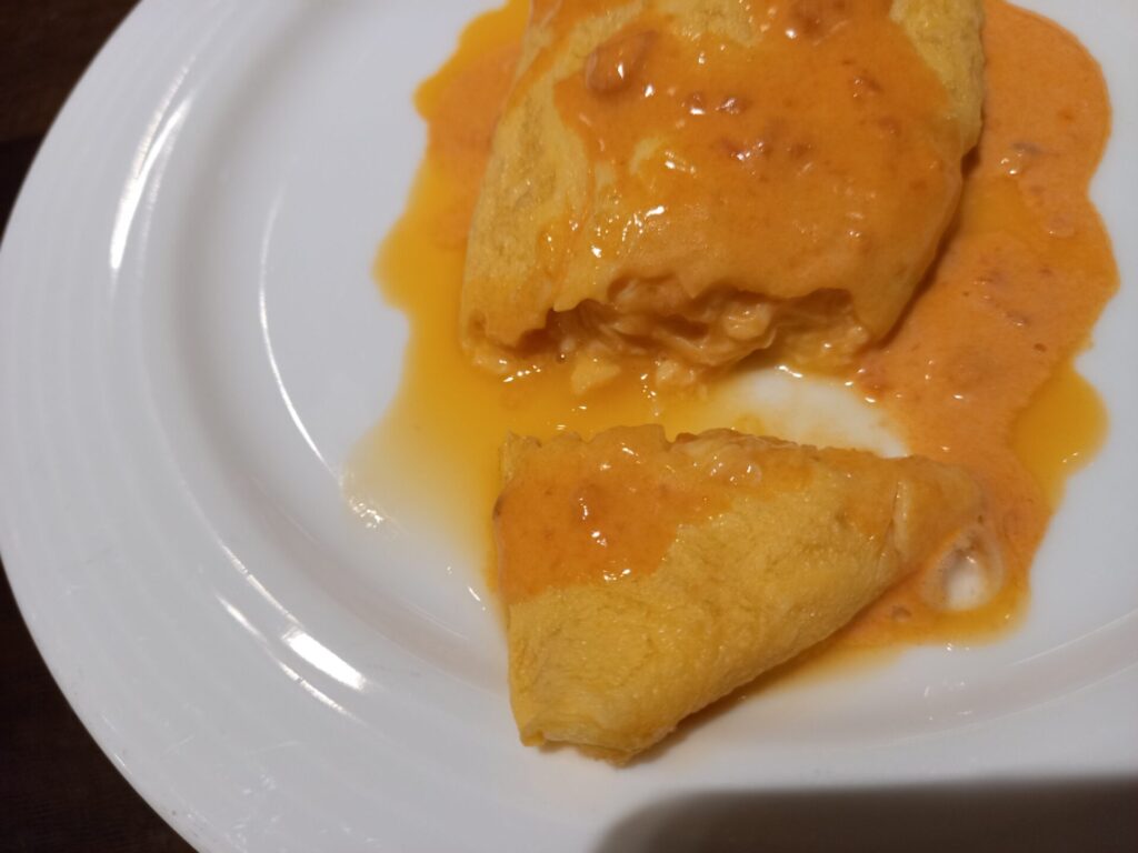 リーガロイヤルホテル京都の朝食バイキングのオムレツ