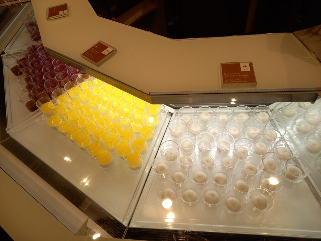 リーガロイヤルホテル京都の朝食バイキングのデザートコーナー