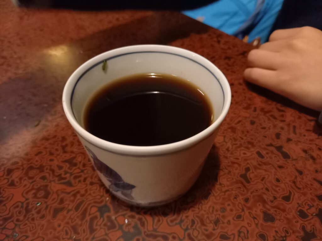 京都権兵衛のそば湯