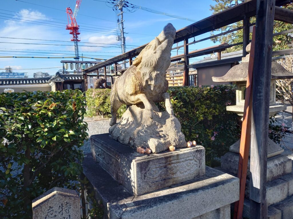 禅居庵はイノシシの寺