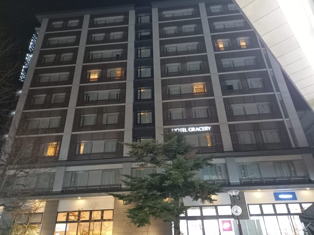 ホテルグレイスリー京都三条の外観